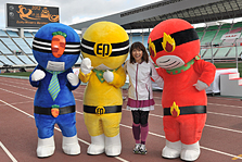 シドニー五輪金メダリストの高橋尚子さんと！