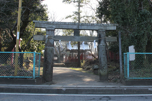 表門神社の石鳥居