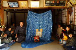 四季の祭り冬賞舞い終えた歓び