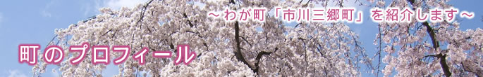 町のプロフィール わが町「市川三郷町」を紹介します