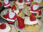 手作りクリスマスケーキ