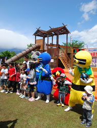 最後に遊びに来てくれた、お友達と一緒に記念撮影会
