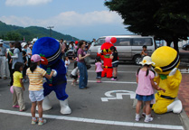 子ども達にご挨拶