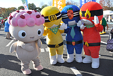 市川三郷レンジャー＆いがまんちゃん