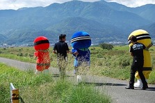 観光大使カレンダー撮影