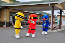 リラックスモードのレンジャー