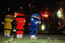 神明の花火大会
