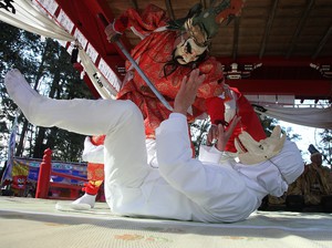 入選「迫真の演技」