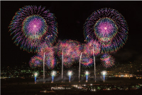 神明の花火大会