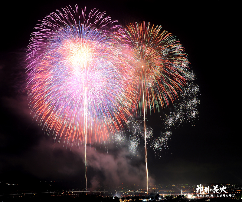 第23回 神明の花火 写真館｜観光情報｜市川三郷町