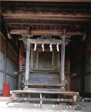 旧伊勢神明宮本殿1