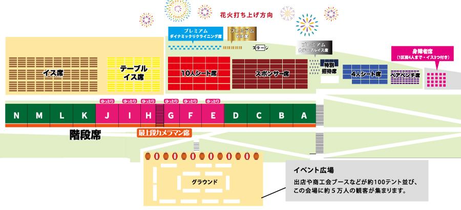 会場レイアウト図